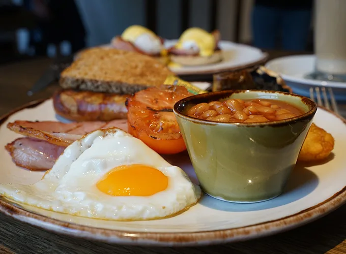 The best full English breakfast near Ilkley